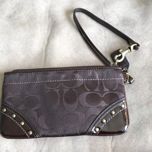 Coach wristlet